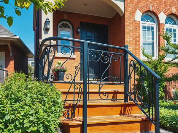 Designing Front Step Railings: Tips for Matching Your Toronto Home's Aesthetic